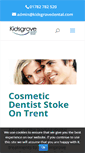Mobile Screenshot of kidsgrovedental.com